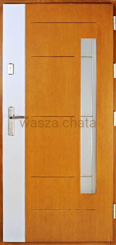 DRZWI ZEWNĘTRZNE DREWNIANE