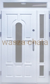 DRZWI ZEWNĘTRZNE DREWNIANE DZN8 7 CM