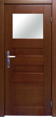 DRZWI WEWNĘTRZNE DREWNIANE W43C