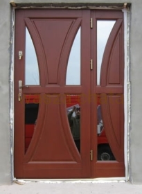 DRZWI ZEWNĘTRZNE DREWNIANE DZN38 7 CM
