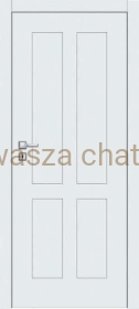 Drzwi Drewniane Piotr 4 - Aplikacjia frezowana 
