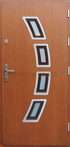 DRZWI ZEWNĘTRZNE DREWNIANE