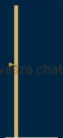 Drzwi wewnętrzne MDF lakierowane na wymiar CARMEN 1