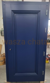 DRZWI ZEWNĘTRZNE DREWNIANE DZP104 8 CM 