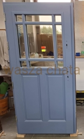 DRZWI ZEWNĘTRZNE DREWNIANE DZP108 8 CM