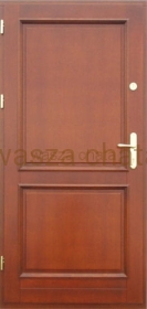 DRZWI ZEWNĘTRZNE DREWNIANE DZ7 7 CM