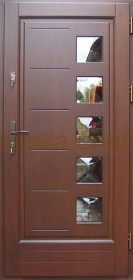 DRZWI ZEWNĘTRZNE DREWNIANE DZ34 7 CM