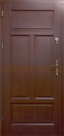 DRZWI ZEWNĘTRZNE DREWNIANE DZ10 7 CM