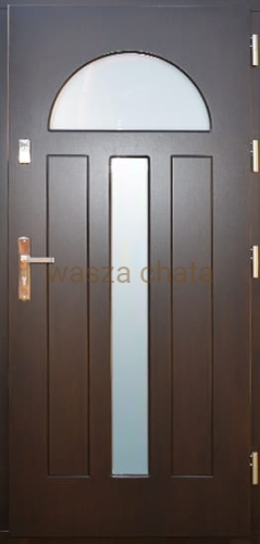 DRZWI ZEWNĘTRZNE DREWNIANE