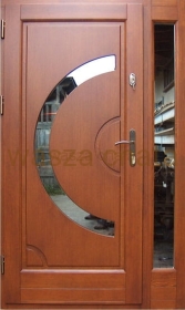 DRZWI ZEWNĘTRZNE DREWNIANE DZN19 7 CM