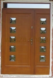DRZWI ZEWNĘTRZNE DREWNIANE DZN35 7 CM