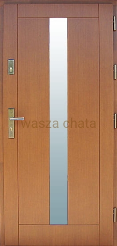 DRZWI ZEWNĘTRZNE DREWNIANE