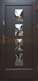 DRZWI ZEWNĘTRZNE DREWNIANE DZ33 7 CM