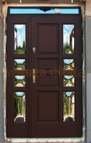 DRZWI ZEWNĘTRZNE DREWNIANE DZN44 7 CM