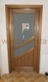 DRZWI DREWNIANE SOSNOWE W49A