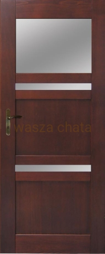 DRZWI WEWNĘTRZNE NW11B BEZPIECZNA SZYBA 
