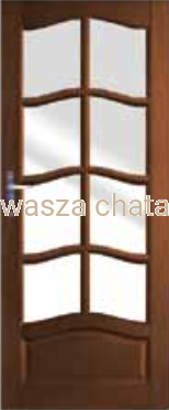 DRZWI SOSNOWE W48