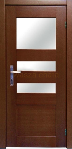 DRZWI WEWNĘTRZNE DREWNIANE W43A