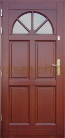 DRZWI ZEWNĘTRZNE DREWNIANE DZ8 7 CM