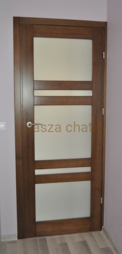 DRZWI WEWNĘTRZNE NW11 BEZPIECZNA SZYBA 