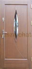 DRZWI ZEWNĘTRZNE DREWNIANE DZ17 7 CM