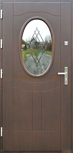 DRZWI ZEWNĘTRZNE DREWNIANE