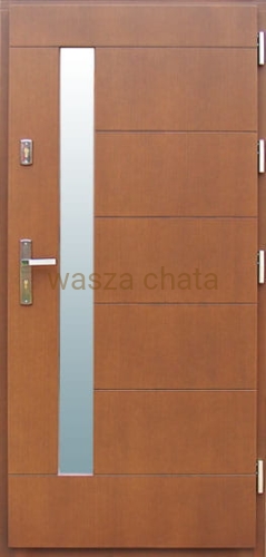 DRZWI ZEWNĘTRZNE DREWNIANE