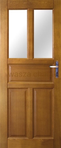 DRZWI WEWNĘTRZNE DREWNIANE , DRZWI DREWNIANE W46C