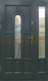 DRZWI ZEWNĘTRZNE DREWNIANE DZN16 7 CM