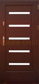 DRZWI ZEWNĘTRZNE DREWNIANE DZ32 7 CM