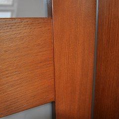 DSC 0783 : Drzwi bezprzylgowe, chowane zawiasy, zamek magnetyczny, drzwi dębowe, łamane, charmonijkowe, przesuwne